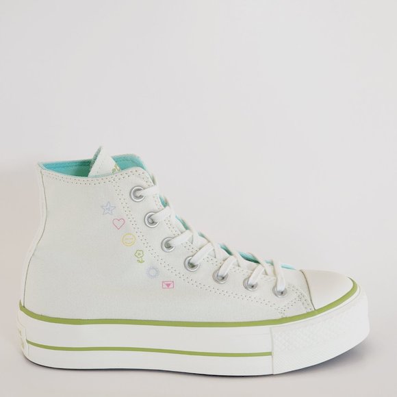 Converse CTAS Lift Hi 'Self-Care Club' Women's Platform Sneakers A08218F NWT - Picture 2 of 6